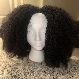 Kinky curly u part wig unworn